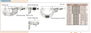 Mitutoyo Coolant Proof <b>Micrometers</b> SERIES 293 Digital Display Measuring Face With Dust/water IP65 Level 293 Mitutoyo Coolant Pro - Product Image 2