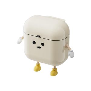 US Stock Creative Cute Hanging Dustbin Design <b>Plastic</b> <b>Kitchen</b> Trash Can with Lid Wall Mounted Waste Bin - Product Image 1