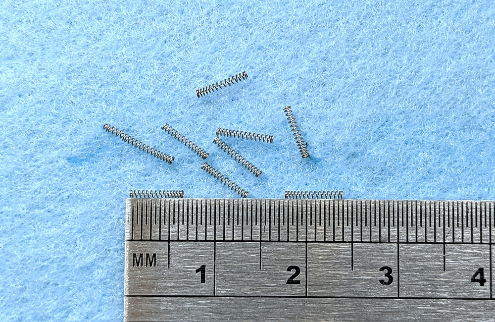 Alta Precisione 301 Acciaio Inossidabile Piccola Clip Per Filo Metallico A Spira - Foto 7