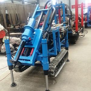 Mesin Pengebor Tiang Hidrolik Fotovoltaik Kecil, Mesin Bor Spiral Berpenggerak Sendiri, Mesin Pengebor Tiang Crawler untuk Dijual - Product Image 3