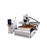 1530 Cnc Router Pengolah Kayu untuk Pemotongan MDF, Kayu Lapis, Akrilik, dan Panel Komposit dengan Spindle Berkinerja Tinggi