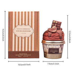 <span class=keywords><strong>Profumo</strong></span> da Donna Transfrontaliero di Tendenza, Fragranza Creativa Caramella Crema Gelato, Lunga Durata, Leggera, Liquida 75ml - Product Image 4