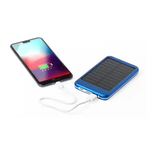 Powerbank 4000 mAh solare, merchandising sostenibile - Product Image 2