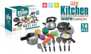 Ensemble de jouets de cuisine unisexe 2-4 ans, ensemble de jeu de cuisine en plastique ABS, vaisselle pour enfants - Product Image 5