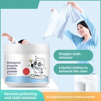 Soaker bioactif de blanchisserie de poudre de bulle de Bio-Enzyme oxygène-actif puissant portatif pour l'élimination profonde de blanchiment de tache pour des vêtements
