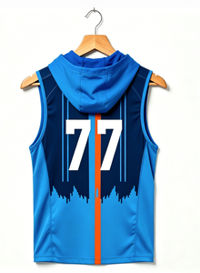 Maillot de football 7v7 sans manches confortable pour jeunes, uniforme de football 7 sur 7 - Product Image 5
