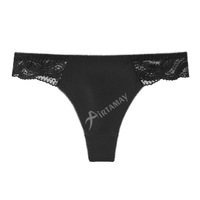 Celana Dalam Bikini Wanita Grosir Pinggang Rendah Motif Leopard dengan Renda, Bernapas, dan Nyaman