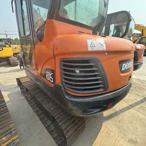 Doosan เครื่องขุด DX60 6ตัน, มือสองพร้อมส่วนประกอบหลักเครื่องยนต์มอเตอร์เกียร์ปั๊มเกียร์แบริ่ง - Product Image 2