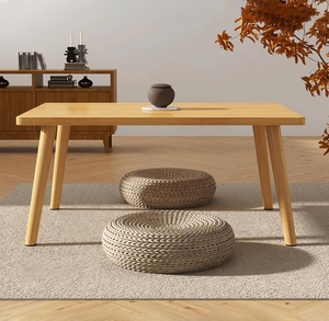 Gỗ tự nhiên Bàn cà phê nhỏ bảng thấp rắn gỗ rắn sàn bảng thích hợp cho ngồi trên sàn nhà - Product Image 4