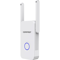Routeur sans fil COMFAST CF-WR752AC 1200 Mbps, amplificateur WiFi, amplificateur Internet sans fil numérique double bande (5G+2.4G), répéteur Wi-Fi