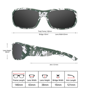 卸売 トレンディ 高品質 メンズシェード BPAフリー PC素材 環境配慮型サングラス ブランド スポーツアイウェア - Product Image 6