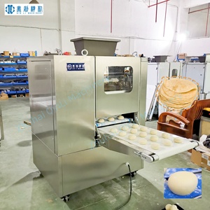 Machine industrielle de découpe et de façonnage de pâte pour pains à <span class=keywords><strong>burger</strong></span>, diviseuse de pâte réglable 130-250g - Product Image 5