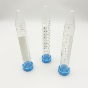 หลอดปั่นเหวี่ยงพลาสติกขนาด 15 มล. ก้นทรงกรวย สำหรับใช้ในห้องปฏิบัติการ - Product Image 1