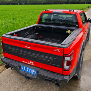 Tapa de rodillo de camión retráctil de aluminio, accesorios de cubierta de carga, cubierta Tonneau de cama de recogida para Volkswagen VW <span class=keywords><strong>Amarok</strong></span> 2018-2024 - Product Image 6