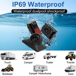 10.36 inch 5 kênh cảm ứng chia màn hình xe tải màn hình-xoay <span class=keywords><strong>camera</strong></span> HD, phát hiện điểm mù, ip69k không thấm nước e-mark/FCC/CE - Product Image 5