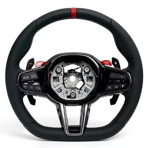 Volante Sportivo Personalizzato per BMW Serie E92 F20 F10 E46 F32 F30 E60 E90 E87 540i F36 330i 328i F82 <span class=keywords><strong>G20</strong></span> <span class=keywords><strong>G30</strong></span> - Product Image 1