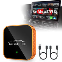 Adaptateur sans fil CarPlay compatible 64/4/4 Android 11 Qcm 2290 avec Android Auto, Netflix et YouTube