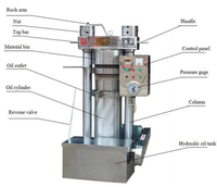 PanQi hydraulische koudpers motor voedselverwerkingsmachine voor het extraheren van kokosolie, cacaoboter, sesamzaadolie en kokosolie in een oliefabriek