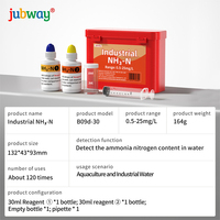 Kit de Prueba de Nitrógeno Amoniacal Industrial JUBWAY 0.5-25mg/L, Prueba Rápida de Calidad del Agua para Monitoreo de Aguas Residuales y Acuicultura