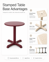 Ensemble chaise et table de cantine au design moderne, en cuir PU écologique, rembourré, empilable, pour centre commercial et hôtel