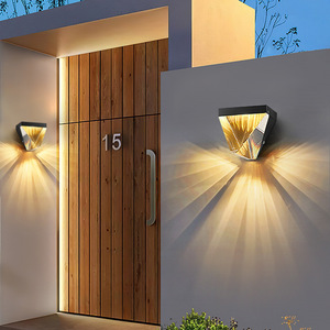 โคมไฟติดผนังกลางแจ้งสแตนเลสกันน้ำตกแต่งสวนวิลล่าลานบ้านระเบียงโคมไฟ - Product Image 2