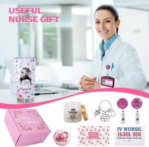Idea Birthday Spa Gifts for Nurse Friend Sister Custom Perfect <b>Present</b> for Women Nurse Appreciation Gifts Wholesale - Product Image 3