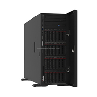 Pour Lenovo ThinkSystem ST650 V3 2P/4U tour serveur 5416S Intel Xeon CPU DDR5 PCIe Gen 5 4 DW GPU 750W alimentation 3 ans