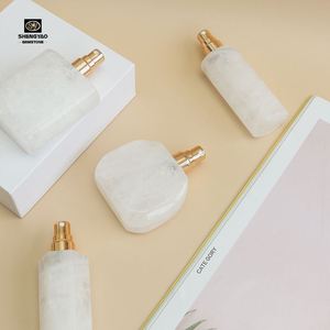 Bouteilles de parfum vides de qualité 8/5ML, Quartz Rose cristal Rose avec boîte - Product Image 4