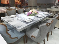Meubles de salon, table à manger de luxe, ensembles de tables à manger pour mariage/hôtel