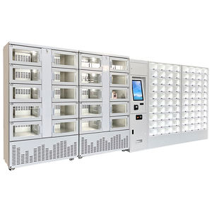 Armoire réfrigérée intelligente pour livraison en chaîne du froid, casier à colis automatisé pour aliments - Product Image 4