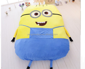 1.3*1.8 M Gros animal doux en peluche enfants dessin animé enfants lit - Product Image 1