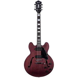 <span class=keywords><strong>Guitare</strong></span> électrique semi-acoustique de qualité professionnelle GT335-04, micros P90, 22 frettes - Product Image 3