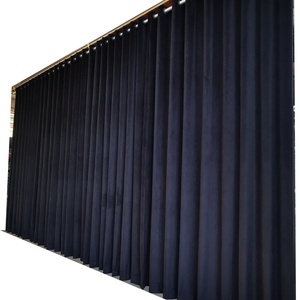 Trung Quốc nhà máy sân khấu sân khấu nền nhung vải chống cháy nhung rèm - Product Image 1