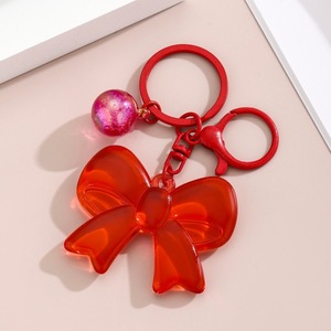 Llavero Colgante Coreano 3D de Aleación Acrílica con Cuentas de Burbuja Transparentes, Decoración para Bolsos en Colores Caramelo - Product Image 4