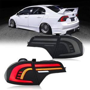 Feux arrière LED <span class=keywords><strong>JC</strong></span> Upgrade en gros pour <span class=keywords><strong>Honda</strong></span> Civic 8ème génération 2006-2011, feu de recul, clignotant, Plug and Play - Product Image 1