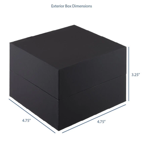 <span class=keywords><strong>Set</strong></span> di scatole regalo di lusso per gioielli da donna in carta di cartone con Logo personalizzato - Product Image 3