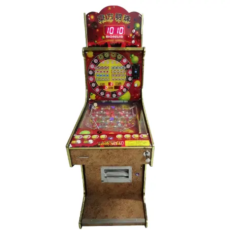 ماكينة صغيرة لعبة Pinball للبيع  آلة لعب الألعاب تعمل بالعملة المعدنية الممتعة باللؤلؤة الشرقية للبيع