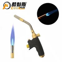 Accessoires de pistolet à souder de haute qualité à bas prix, chalumeau à gaz Mapp, torche manuelle à tête unique, chalumeau à gaz réglable haute intensité