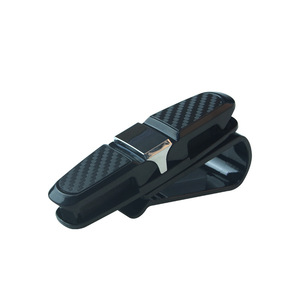 Kacamata hitam mobil ABS kualitas tinggi, kacamata hitam, kacamata penahan, kit Interior dengan kacamata pelindung matahari, klip tiket - Product Image 2