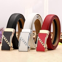 Ceinture en cuir unisexe de haute qualité, ceinture de taille décontractée et tendance pour tous