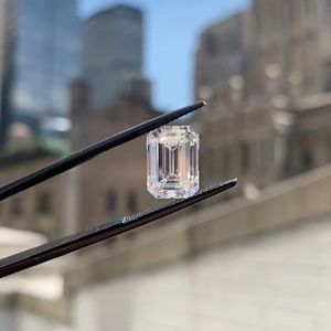 Queensun IGI ngic chứng nhận hpht cvd Lab Grown <span class=keywords><strong>Emerald</strong></span> cắt có thể tùy chỉnh 0.3 Carat VS lỏng cho trang sức hình bầu dục VVS1 tuyệt vời - Product Image 1