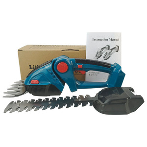 Tondeuse et taille-haie multifonction 2-en-1 21V Lithium-Ion rechargeable pour jardinage domestique - Product Image 2
