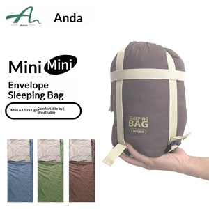 <span class=keywords><strong>Sac</strong></span> <span class=keywords><strong>de</strong></span> <span class=keywords><strong>couchage</strong></span> enveloppant <span class=keywords><strong>léger</strong></span> et portable pour le camping en plein air par temps <span class=keywords><strong>froid</strong></span>, confortable en cas d'urgence - Product Image 4