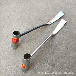 Plum Blossom Garlic Harvesting Shovel 20cm <b>Handle</b> Garden <b>Spade</b> Root Digging Tool Shandong Made - Product Image 3