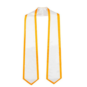 <span class=keywords><strong>Étole</strong></span> de graduation personnalisée, blanche vierge, pour sublimation, <span class=keywords><strong>étole</strong></span>s de graduation personnalisées, écharpe de graduation personnalisée - Product Image 2