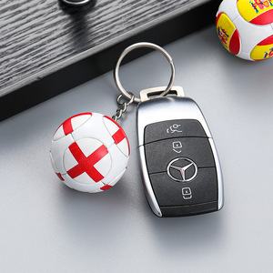 Porte-clés ballon de football Coupe du Monde, drapeau national en résine, pour les fans de football des États-Unis, du Canada et du Mexique, souvenir, cadeau, vente en gros - Product Image 4
