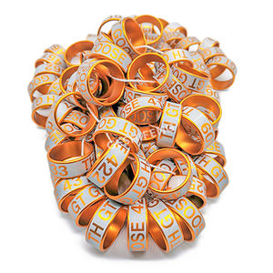 Anelli di alluminio del piccione di corsa di alta qualità della banda di alluminio del metallo per il prezzo poco costoso - Product Image 6