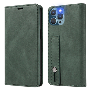 Étui portefeuille magnétique pour téléphone portable pour iPhone16 15 14 Plus 13 12 Mini 11 <span class=keywords><strong>Pro</strong></span> Max XR Couverture arrière en cuir avec porte-cartes - Product Image 3