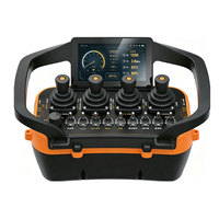 Télécommande industrielle de grande taille pour grues, chariots élévateurs, machines de forage, 433Mhz DL-RC01