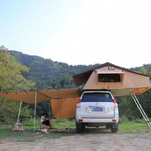 厂家直销可折叠屋顶帐篷免费骑行户外雨棚露营自动折叠沙滩帐篷